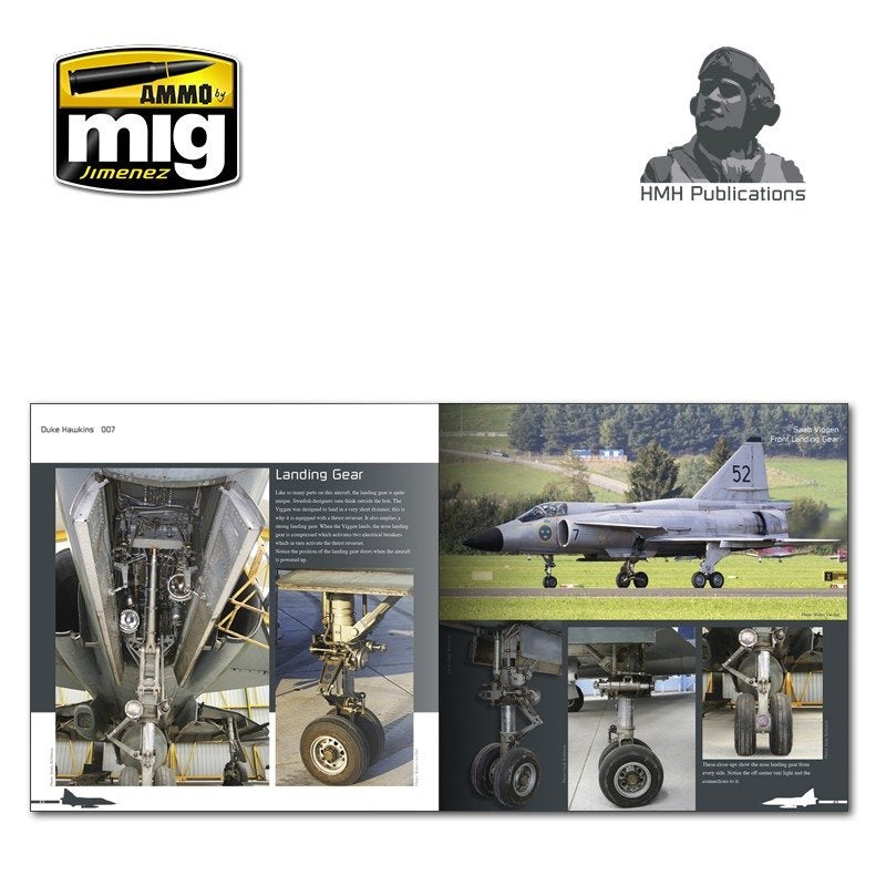 HMH Publications DH-007 Aircraft in Detail: Saab Viggen (English VERsion) – image 2