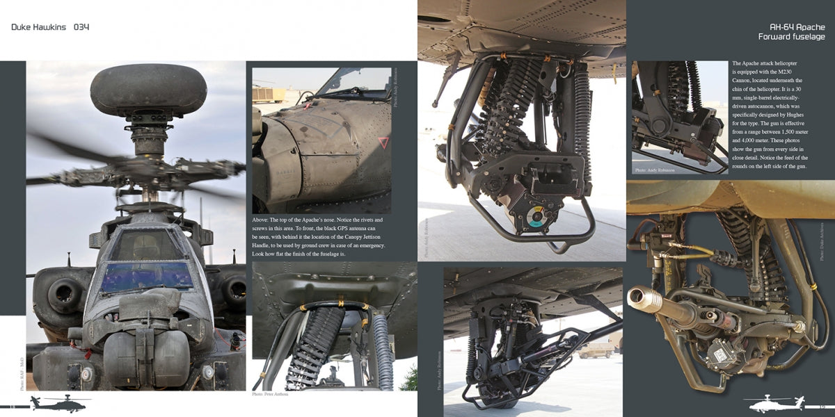 HMH Publications DH-034 Boeing AH-64 Apache - Aircraft in Detail 034 (English Version) – zdjęcie 3