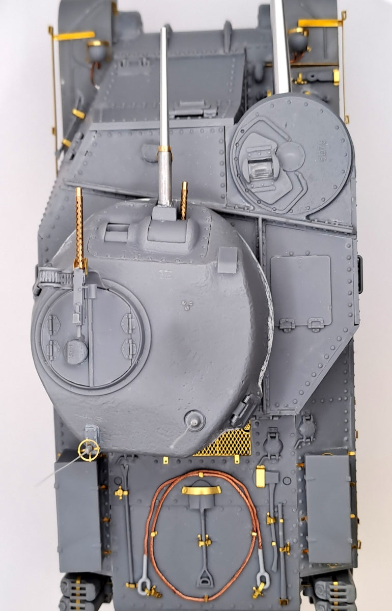Kit de mise à niveau Eureka XXL ER-3578 pour chars M3 Lee &amp;amp; Grant montés sur les modèles MiniArt 35206, 35209, 35217 à l&amp;#39;échelle 1/35  – image 11