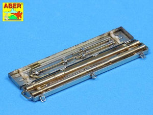 Aber 35L-089 Set of 2 German 2cm L/65 gun barrel for Flak 38 with storage box 1/35 – immagine 9