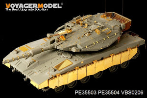Jupes latérales Voyager Model PE35504 pour char de combat principal Merkava Mk.3D des Forces de défense israéliennes (IDF), compatibles avec la maquette MENG TS-001 au 1/35  – image 2