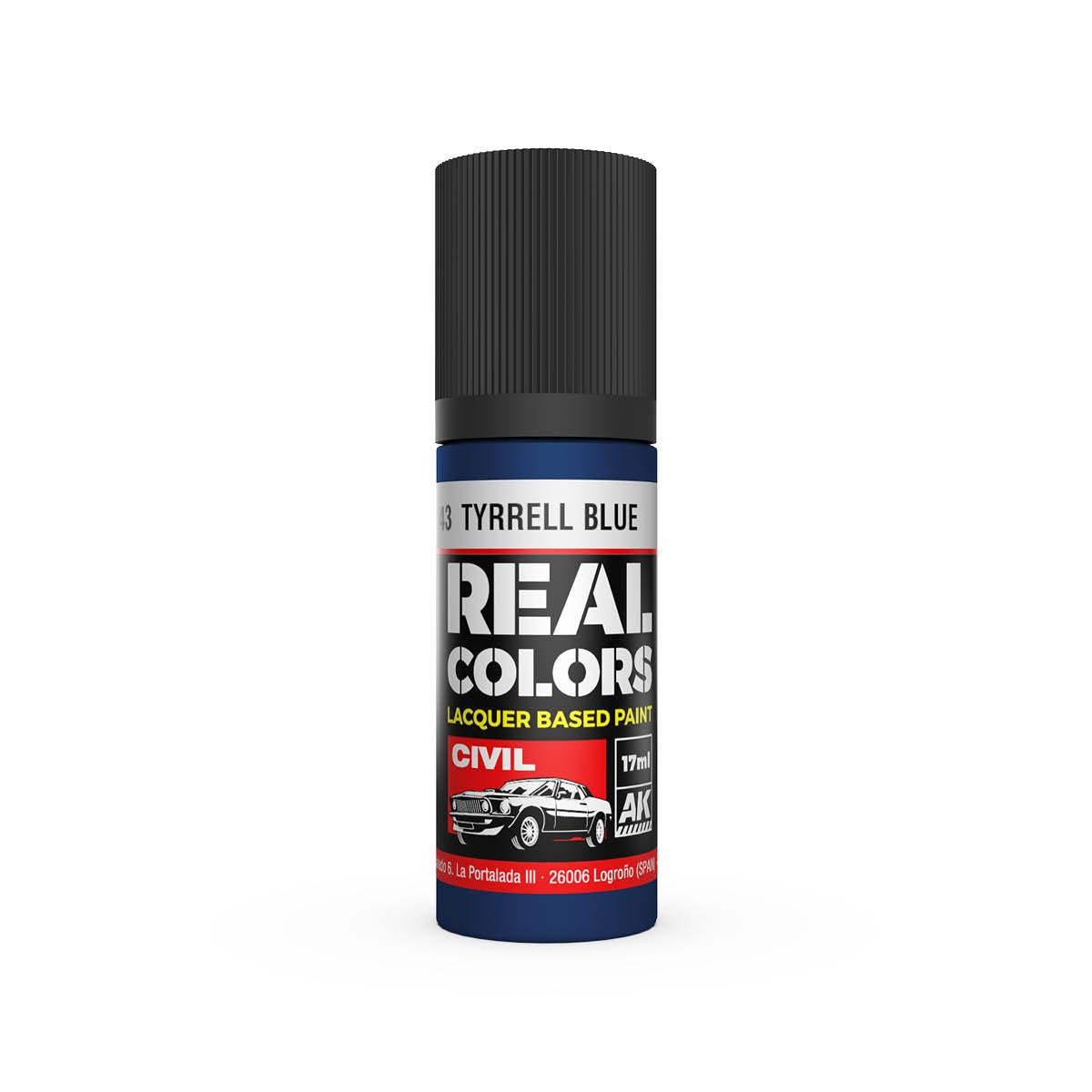 AK Interactive RC843 Tyrrell Blue 17 ml – imagen 2