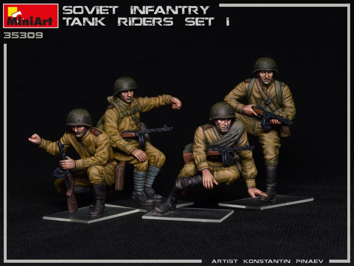 MiniArt 35309 SOVIET INFANTRY TANK RIDERS SET 1 1/35 – imagen 12