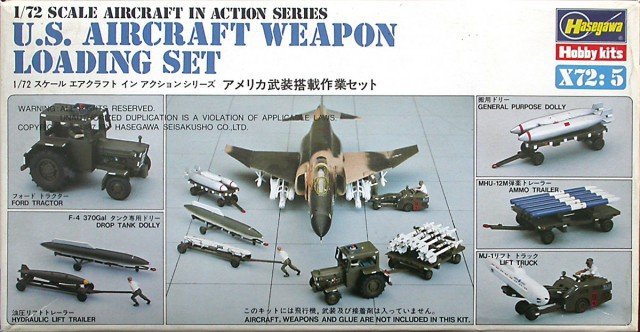 Hasegawa X72-5 Armements d'avions américains V (1/72)