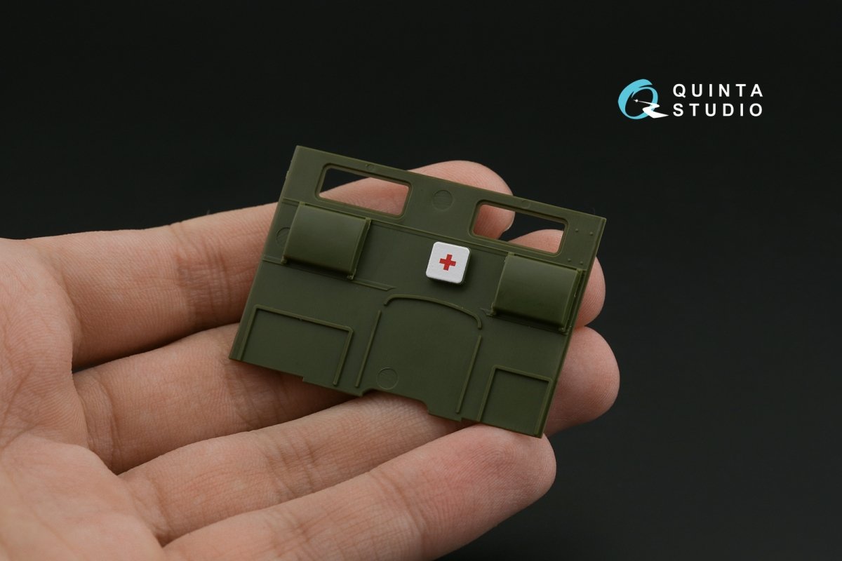 Quinta Studio QD35095 STZ-5 BM-13 3D-Printed &amp;amp; coloured Interior on decal paper (Zvezda) 1/35 – Bild 7