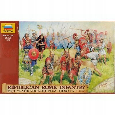 Zvezda 8034 Republican Rome Infantry III – II B.C. 1/72