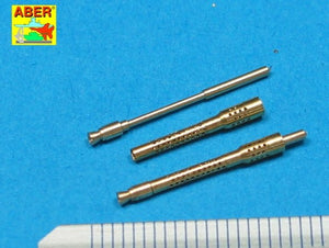 Aber A32006 Set of 2 barrels for German 13mm aircraft machine guns MG 131 (middle type) 1/32 – imagen 3