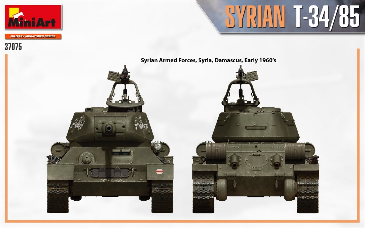 MiniArt 37075 SYRIAN T-34/85 1/35 – imagen 7