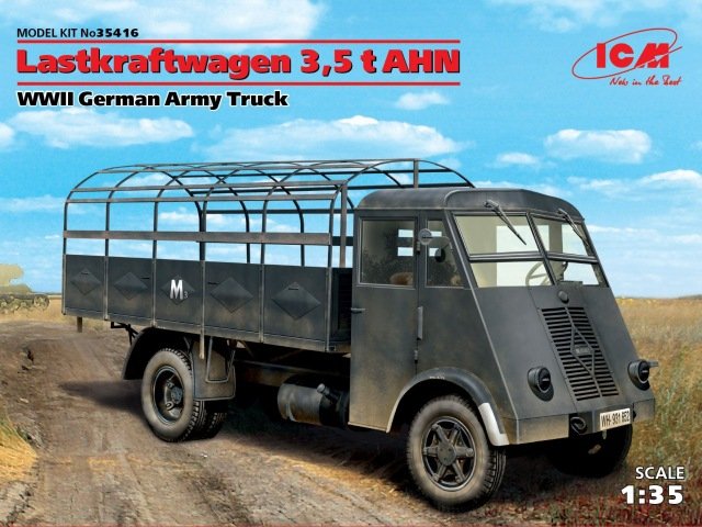 ICM 35416 Lastkraftwagen 3,5 t AHN Camion de l&amp;#39;armée allemande de la Seconde Guerre mondiale