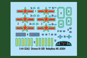 Hobby Boss 83904 Chinese (Shaanxi) KJ-500 1/144 – imagen 4