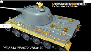 Voyager Model PE35543 WWII German Pz.Kpfw.VII lowe Super Heavy tank For Amusing hobby 35A005 1/35 – imagen 3
