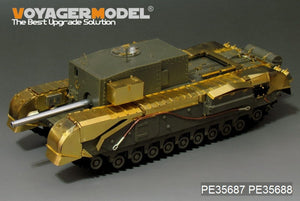 Voyager Model PE35688 WWII British Churchill 3inch gun 20 CWT Gun Fenders For AF35253 1/35 – image 2