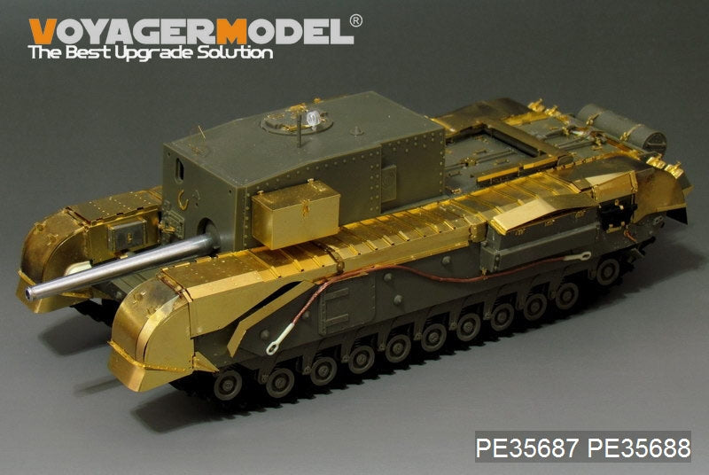 Voyager Model PE35688 WWII British Churchill 3inch gun 20 CWT Gun Fenders For AF35253 1/35 – image 2