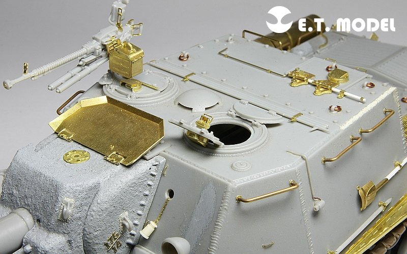 E.T. Model E35-018 WWII Soviet JSU-152/JSU-122 Basic (For DRAGON Kit) 1/35 – zdjęcie 6