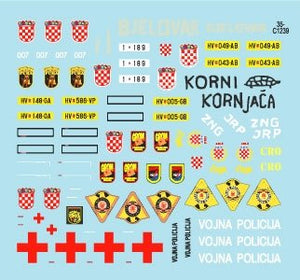 Star Decals 35-C1239 BRDM-2, SA-9 Gaskin, UAZ 469 4x4, Land Rover Ambulance, MAZ 537 Tank Transporter, TAM 110 4x4 Light Truck 1/35 – immagine 3