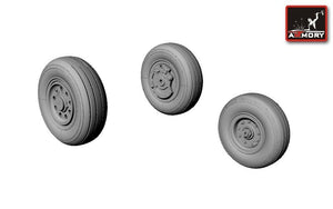 Armory Models AW48302 F-35A Lightning-II wheels 1/48 – immagine 3