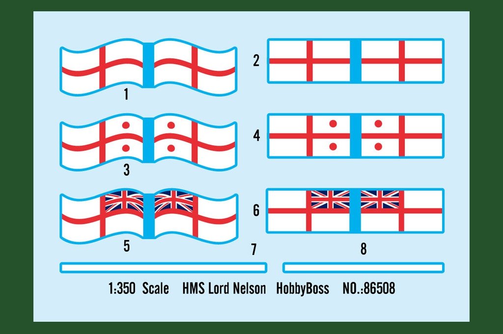 Hobby Boss 86508 HMS Lord Nelson 1/350 – Bild 3