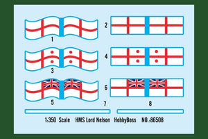 Hobby Boss 86508 HMS Lord Nelson 1/350 – Bild 3