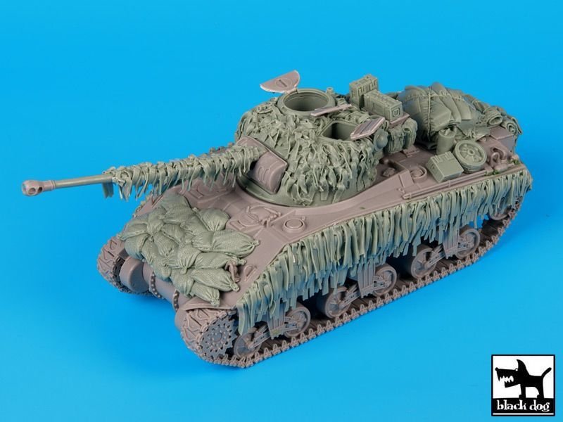 Black Dog T35138 British Sherman Firefly hessian tape N 1/35 – imagen 2