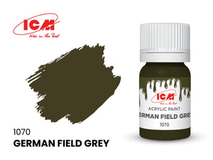 ICM 3097 Acrylic paint set for Luftwaffe training aircraft 12ml x 6