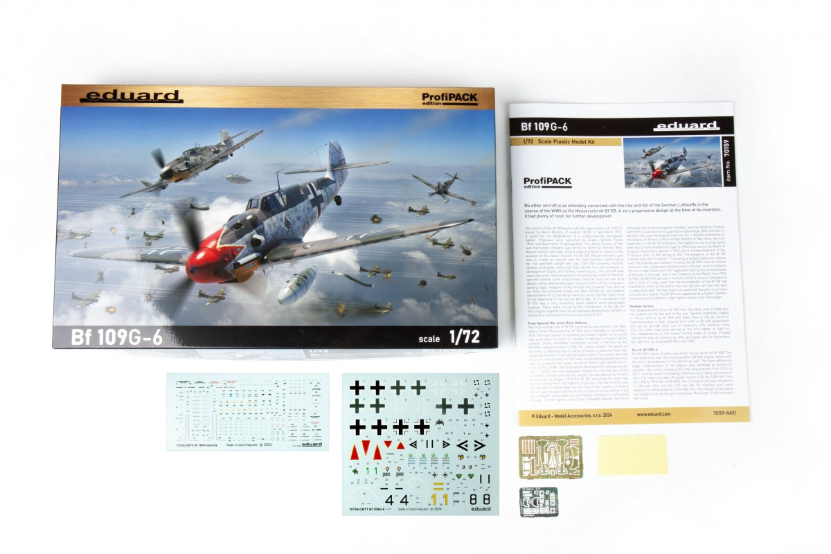 Eduard 70159 Bf 109G-6 The ProfiPACK Edition 1/72 – Bild 2