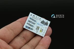 Quinta Studio QD+72167 Su-17UM3 3D-Printed &amp;amp; coloured Interior on decal paper (Modelsvit) (with 3D-printed resin part) 1/72 – Bild 11