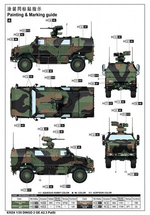 J&amp;#39;adore le kit 63524 DINGO 2 GE A2.3 PatSi 1/35 – image 4