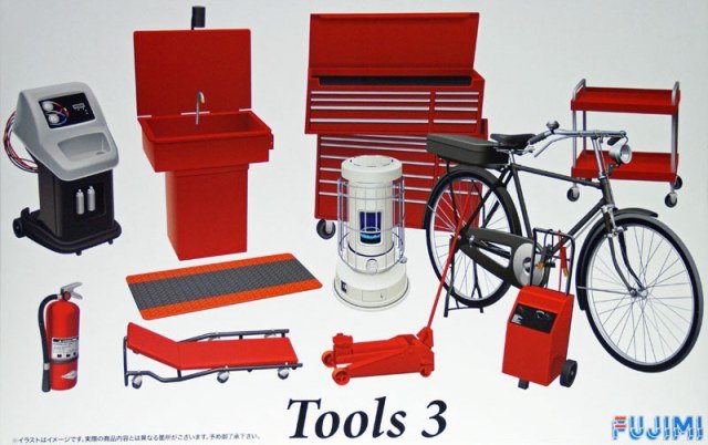 Coffret d'outils Fujimi 113739 3 1/24