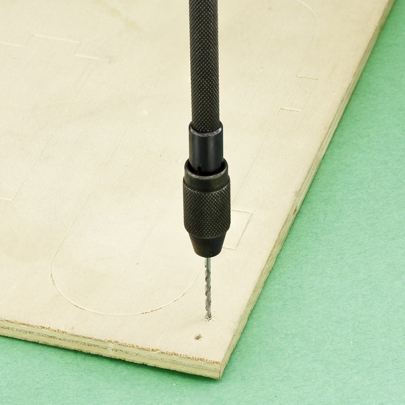 Modelcraft PPV4001-A English Pattern Pin Vice (0 - 1.0mm) – immagine 2