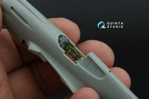 Quinta Studio QD+72054 P-40E Warhawk 3D-Printed &amp;amp; coloured Interior on decal paper (Academy/Modelist) (with 3D-printed resin parts) 1/72 – imagen 11
