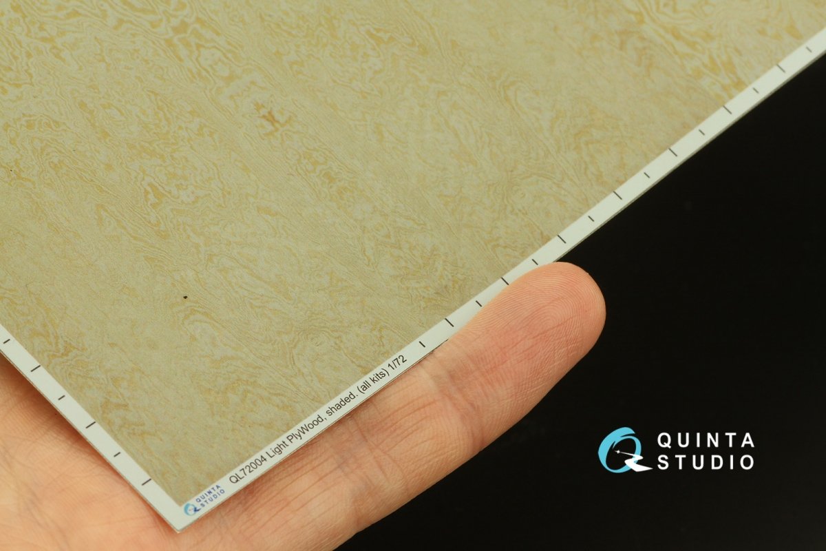 Quinta Studio QL72004 Light plywood, shaded 1/72 – imagen 4