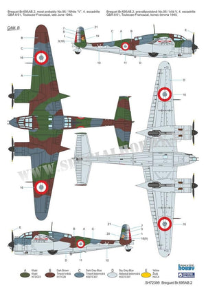 Special Hobby 72399 Breguet Br. 695AB.2 1/72 – Bild 3