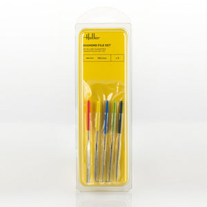 Heller 99005 Diamond file set 100 mm (5 pieces) – immagine 2