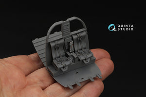 Quinta Studio QD35148 AH-6J/MH-6J 3D-Printed &amp;amp; coloured Interior on decal paper (Kitty Hawk) 1/35 – zdjęcie 9