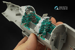 Quinta Studio QD32121 MiG-21UM 3D-Printed &amp;amp; coloured Interior on decal paper (Trumpeter) 1/32 – imagen 2