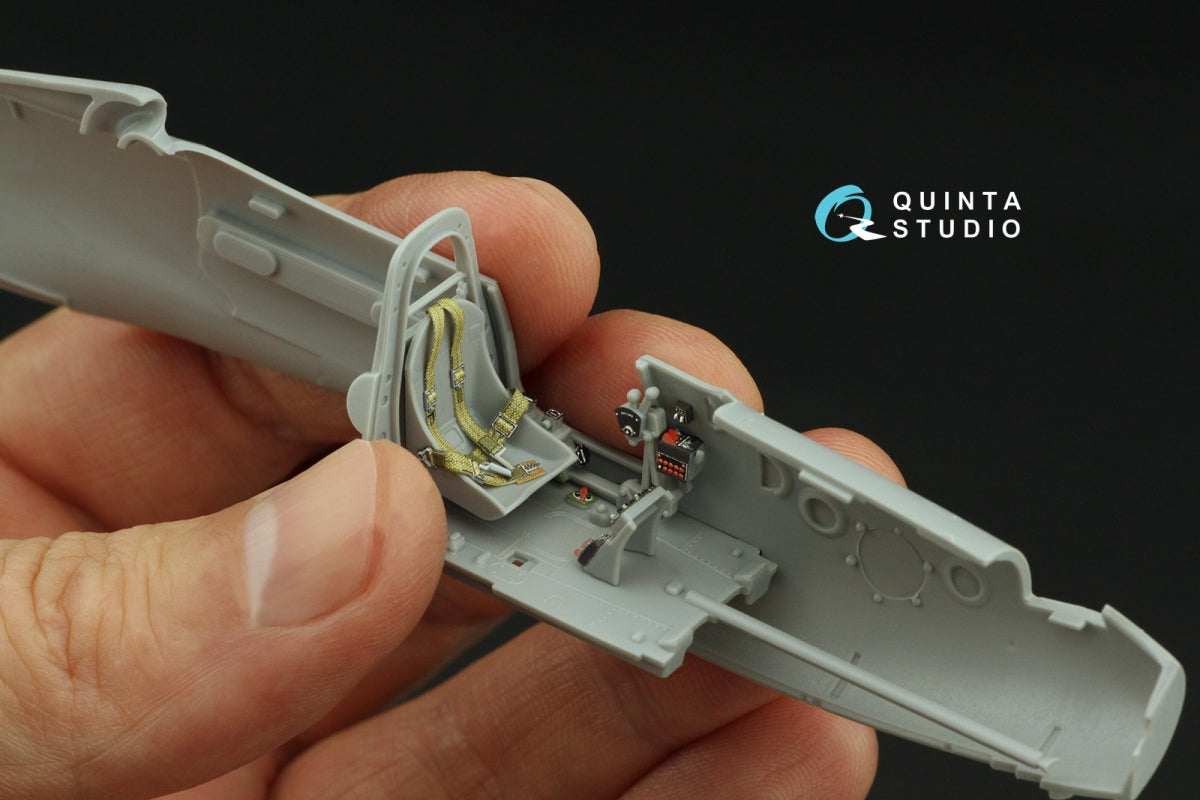 Quinta Studio QD48514 P-39Q/N Airacobra 3D-Printed coloured Interior on decal paper (Arma Hobby) 1/48 – Bild 6