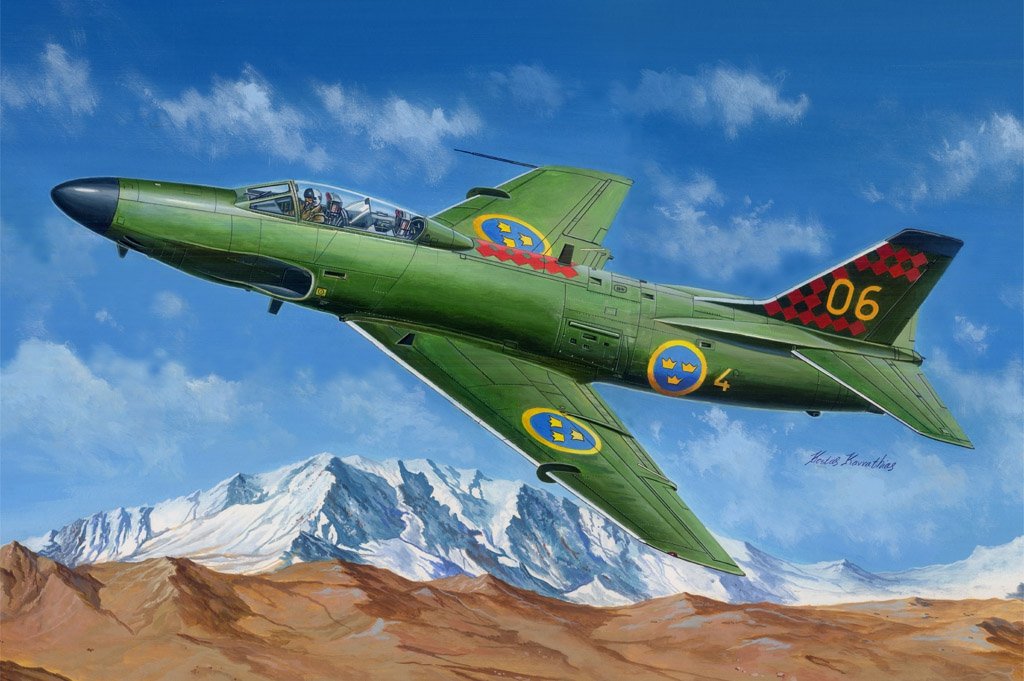 Hobby Boss 81752 SAAB J-32B/E Lansen 