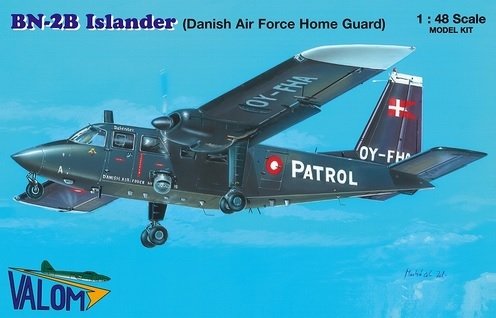 Valom 48013 BN-2B Islander (Garde nationale de l&amp;#39;armée de l&amp;#39;air danoise) 1/48