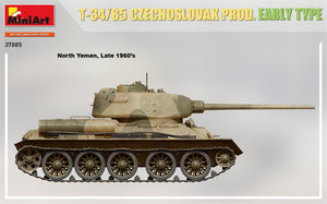 MiniArt 37085 T-34/85 CZECHOSLOVAK PROD. EARLY TYPE 1/35 – immagine 5