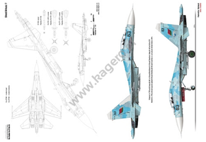 Kagero 7083 Le Sukhoi Su-27/Su-33 EN/PL – image 4