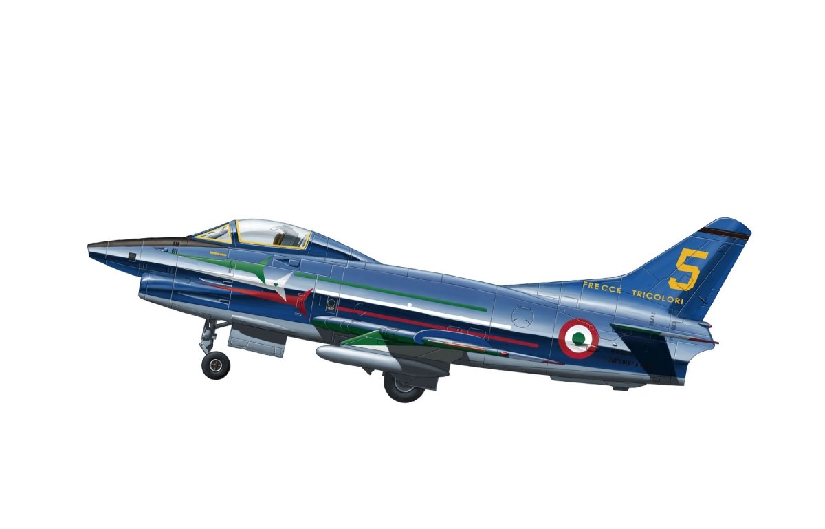 Meng Model DS-004 G.91R Light Fighter Bomber 1/72 – Bild 4
