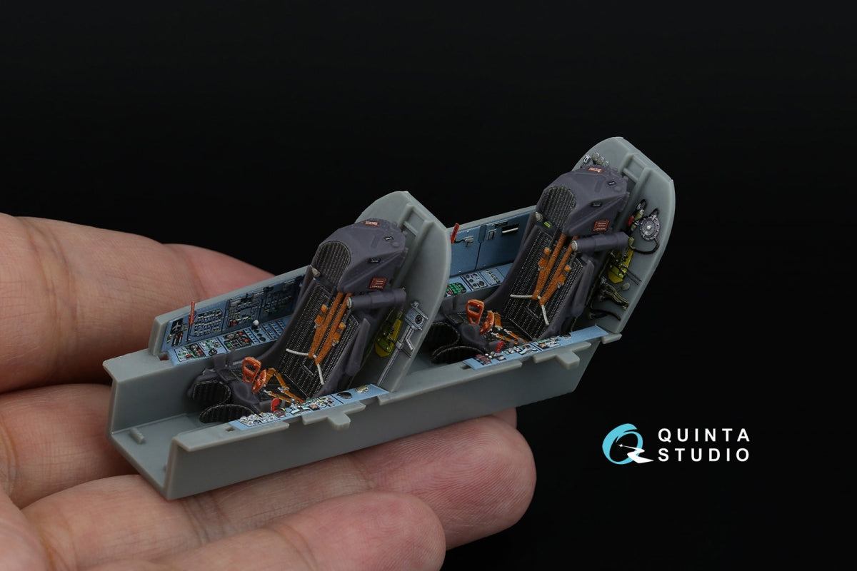 Quinta Studio QD+48409 Su-17UM3 3D-Printed &amp;amp; colored Interior on decal paper (Hobby Boss) (with 3D-printed resin parts) 1/48 – image 13