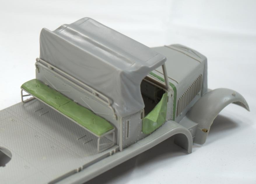 Panzer Art RE35-307 Sd.Kfz 7 canvas cover (Trumpeter kits) 1/35 – imagen 3