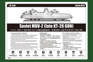 Hobby Boss 85516 Soviet MBV-2 (Late KT-28 Gun) 1/35 – imagen 4