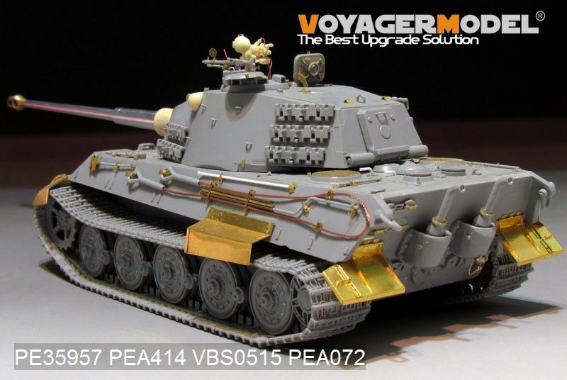 Voyager Model PE35957 WWII German King Tiger (Hensehel Turret) For HOBBYBOSS 84533 1/35 – imagen 14