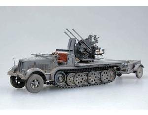 Trumpeter 01523 German 2cm Flakvierling 38 Auf Selbstfahrlafette 1/35 – imagen 3