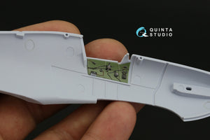 Intérieur imprimé en 3D et coloré sur papier décalcomanie pour la famille Hawker Hurricane (Airfix) - Quinta Studio QD48287 - Échelle 1/48 – image 7