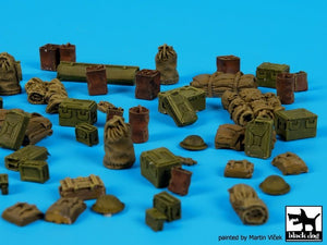 Black Dog T72091 British WW II equipment accessories set 1/72 – immagine 5