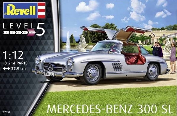 Revell 07657 Mercedes-Benz 300 SL 1/12 – imagen 2
