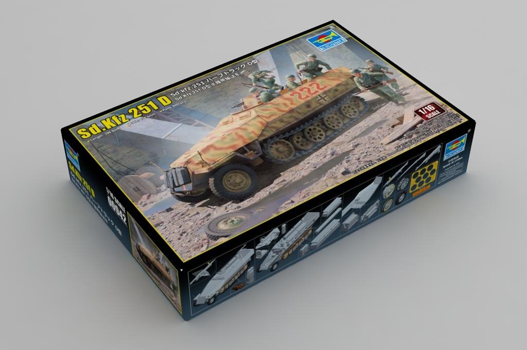 Trumpeter 00942 Sd.Kfz 251 D 1/16 – zdjęcie 2